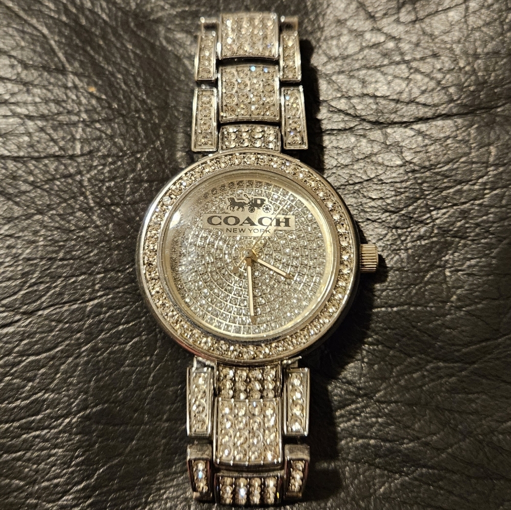 Coach Womens Crystal Watch